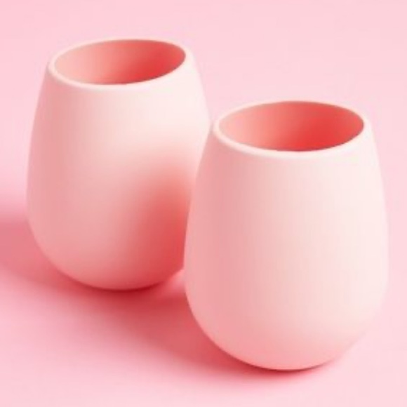 Odeme Accessories - ✨💖✨ SILICONE WINE GLASSES - #pink NWT